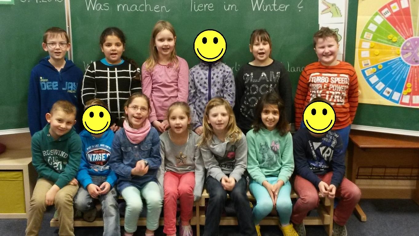 Drittklässler 2014 2015 Smiley2